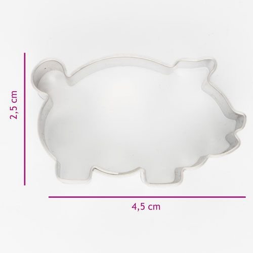 SALE!!! Cookie Cutter Pig 4.5cm - Κουπ πατ Γουρουνάκι - 4.5x2.5εκ​