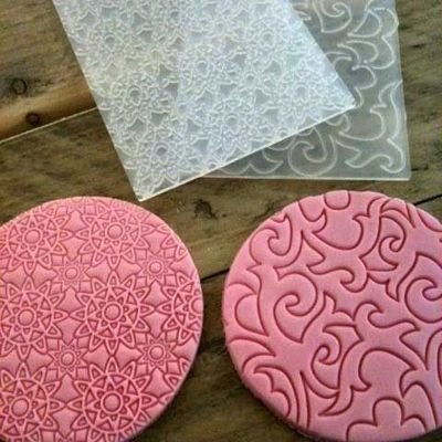 FMM Impression Mats -VINTAGE LACE - Σετ 2τεμ Ανάγλυφο Πατάκι Δαντέλες Εποχής