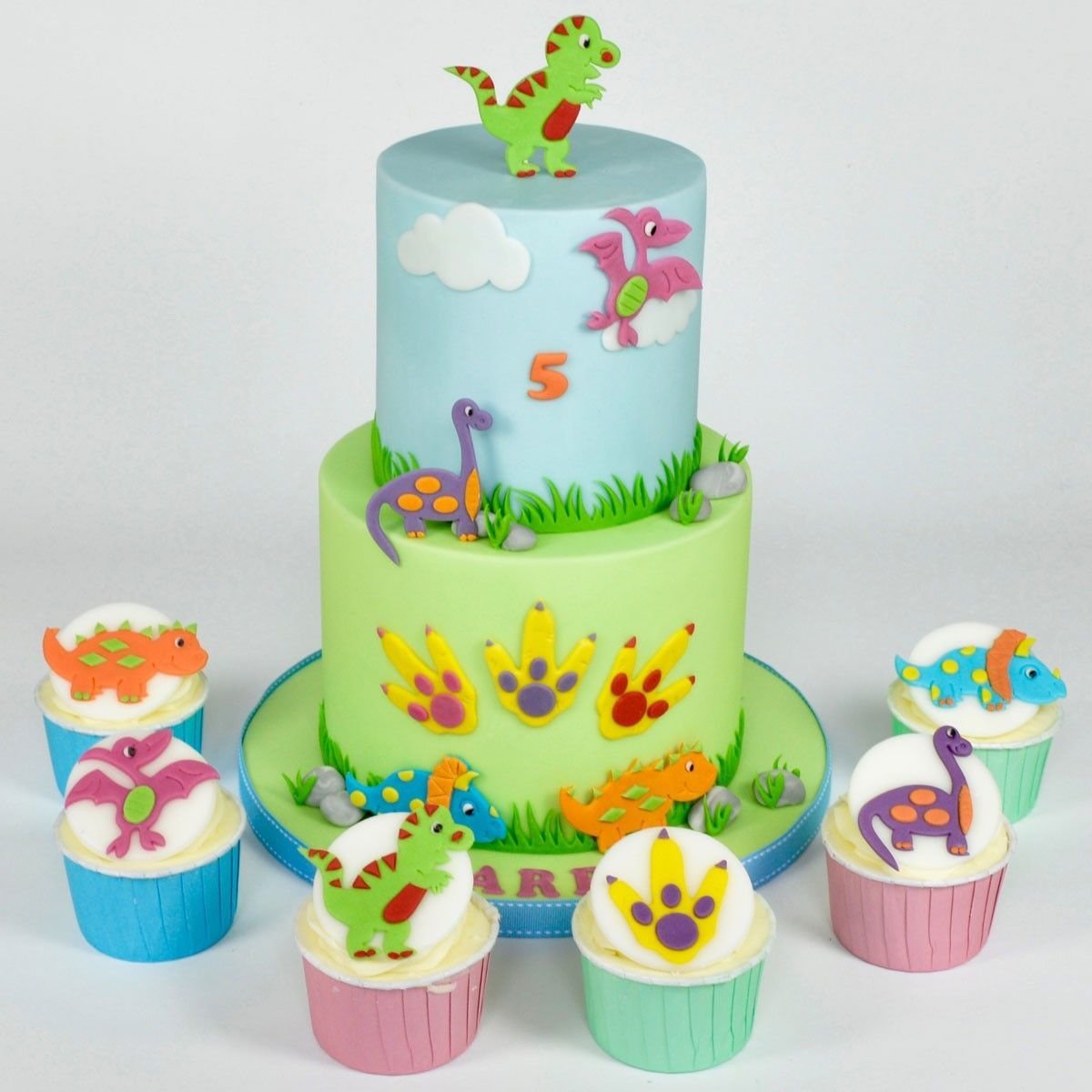 FMM Tappit Cutter Set -CUTE DINOSAUR -Σετ 2τεμ κουπ πατ Γλυκό Δεινοσαυράκι