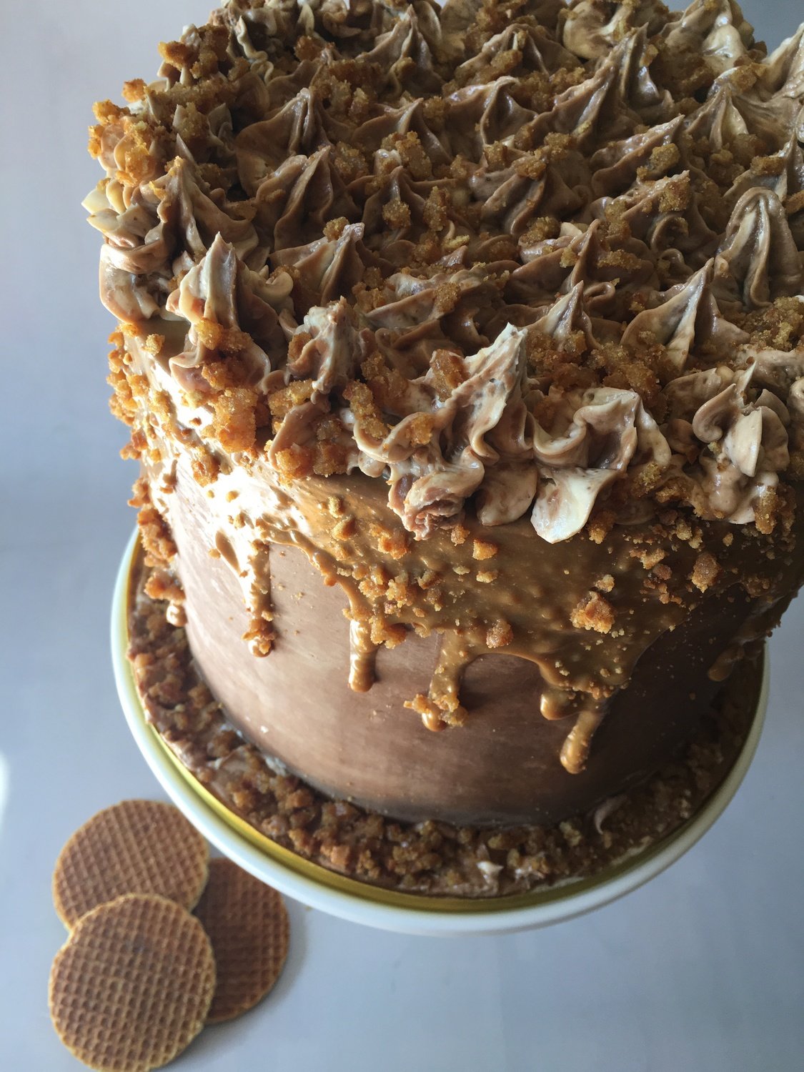 FunCakes Mix for CRUNCHY CARAMEL CAKE 400g -Μείγμα για Κέϊκ Καραμέλας