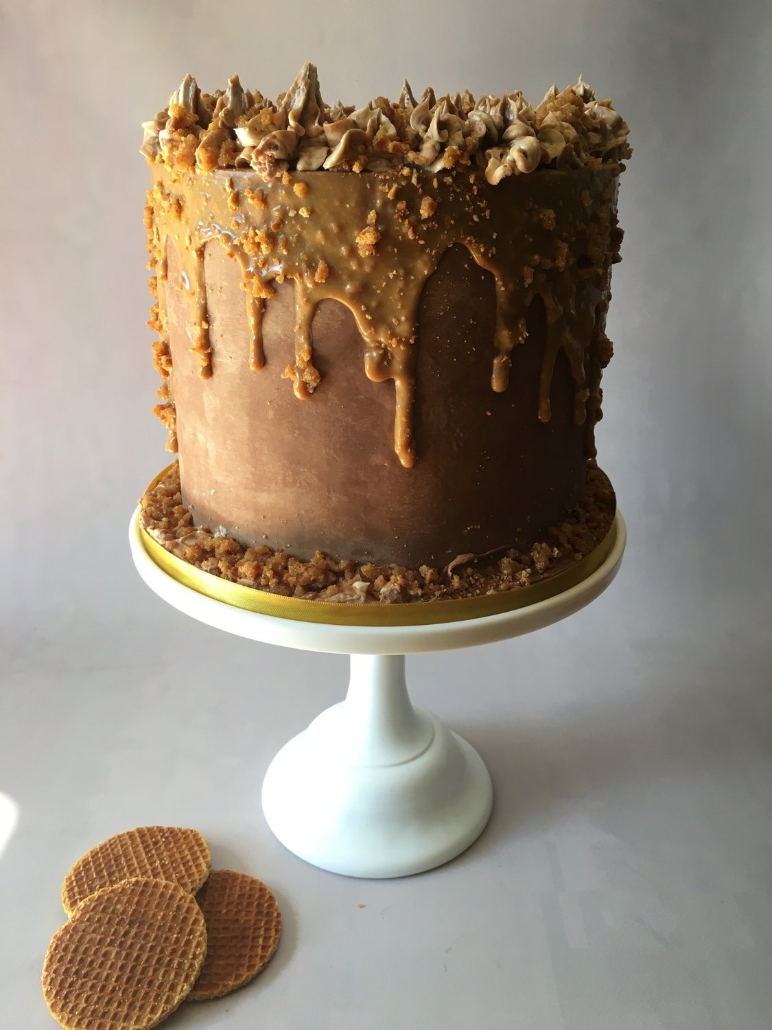 FunCakes Mix for CRUNCHY CARAMEL CAKE 400g -Μείγμα για Κέϊκ Καραμέλας