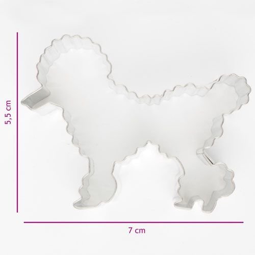 SALE!!! Cookie Cutter Dog Poodle 7cm - Κουπ πατ Σκυλάκι Κανίς - 7x5.5εκ​