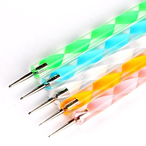 Double Ended Mini Ball Tools Set of 5 - Σετ 5τεμ  Εργαλεία Σχεδιασμού Διπλής Όψης με Στρογγυλή Μύτη ∞∞∞