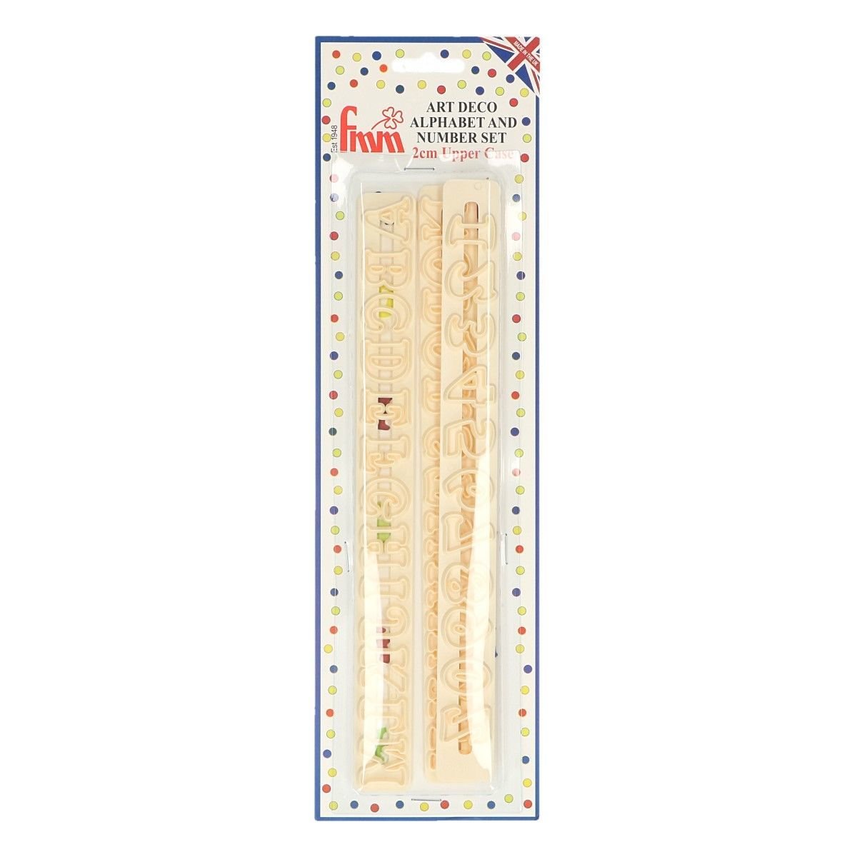 FMM Alphabet Tappit -ART DECO UPPERCASE &amp; Numbers - Κουπ πατ Λατινικό Αλφάβητο -Κεφαλαία Γράμματα &amp; Αριθμοί