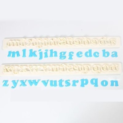 FMM Alphabet Tappit -ART DECO LOWERCASE -Κουπ πατ Λατινικό Αλφάβητο -Μικρά Γράμματα