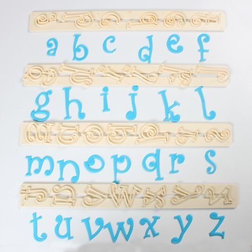 FMM Alphabet Tappit -FUNKY LOWERCASE - Κουπ πατ Λατινικό Αλφάβητο -Μικρά Γράμματα