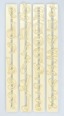 FMM Alphabet Tappit -FUNKY LOWERCASE - Κουπ πατ Λατινικό Αλφάβητο -Μικρά Γράμματα