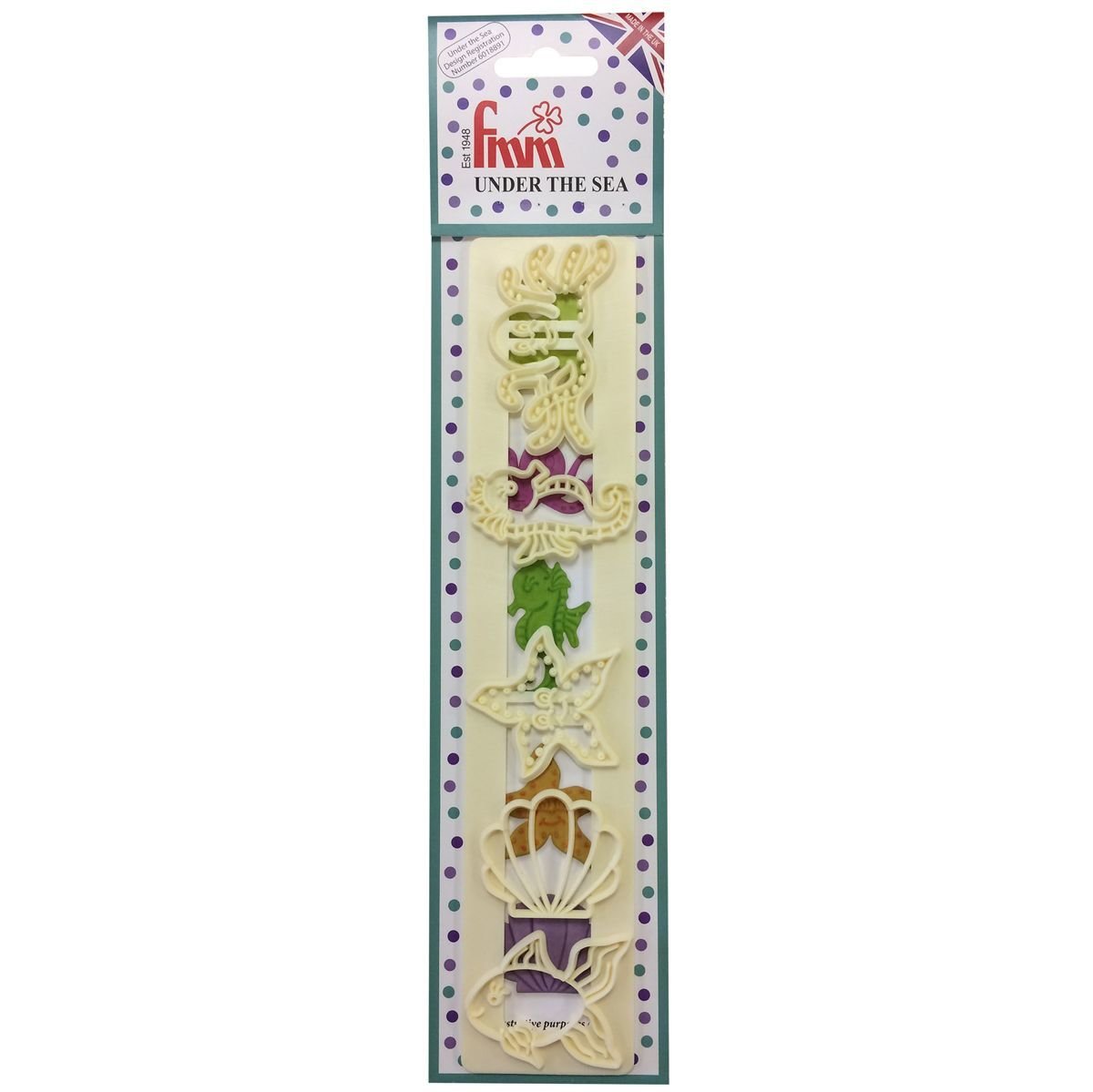 FMM Tappit Cutter Set -UNDER THE SEA -Κουπ πατ Θαλάσσια Ζωή