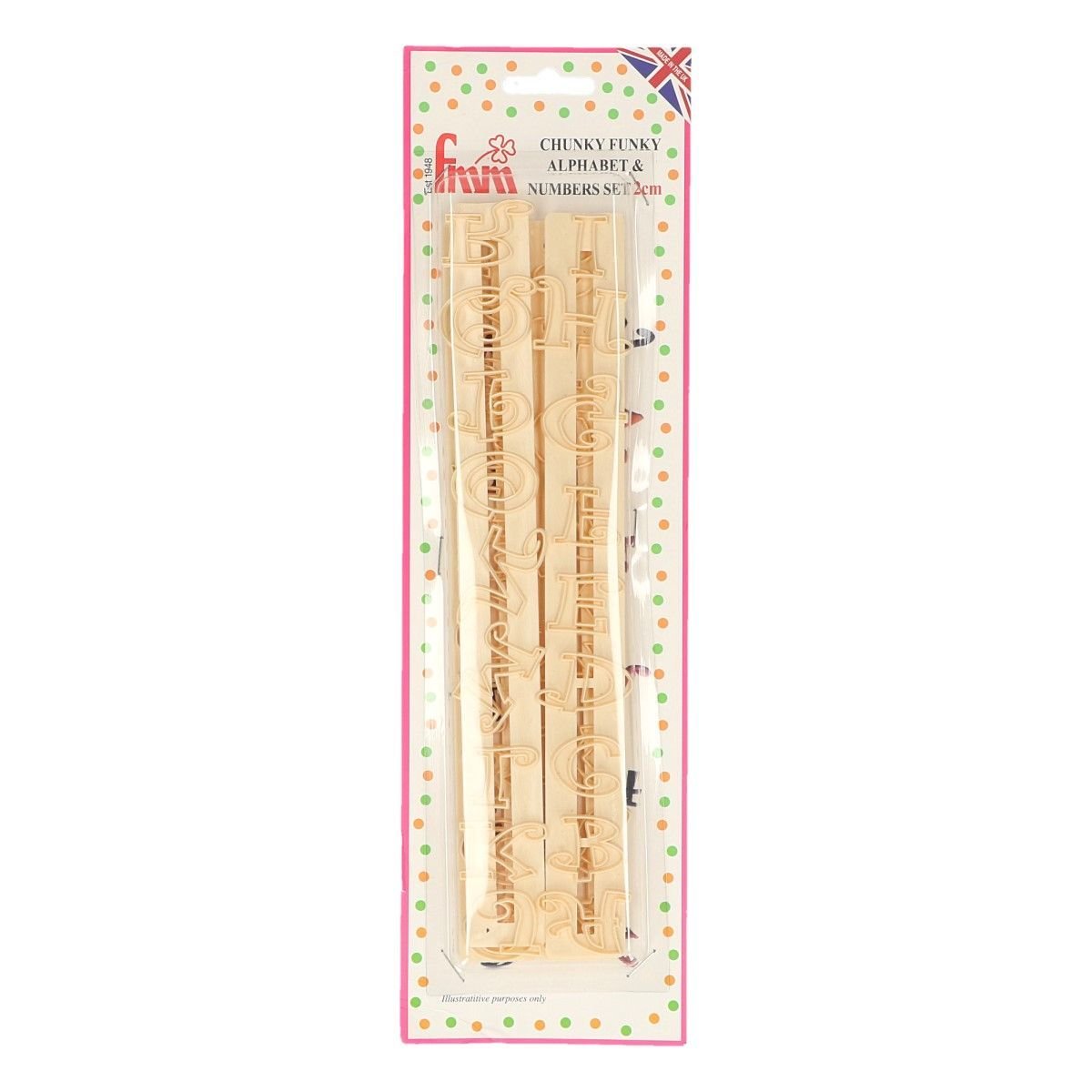 FMM Alphabet Tappit -CHUNKY FUNKY UPPERCASE &amp; Numbers - Κουπ πατ Λατινικό Αλφάβητο -Μεγάλα Γράμματα &amp; Αριθμοί