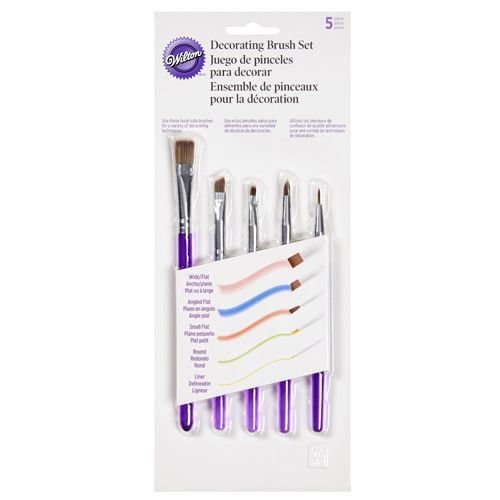 Wilton Decorating Brush Set - Σετ με 5 Πινέλα διακόσμησης