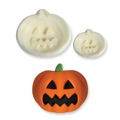 JEM Pop It Mould -PUMPKIN -Σετ 2τεμ καλούπι Κολοκύθα