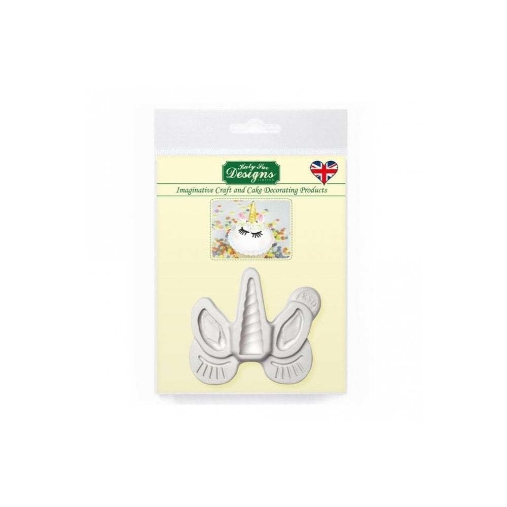 Katy Sue Silicone Mould -UNICORN ACCESSORIES -Καλούπι Σιλικόνης Αξεσουάρ Μονόκερου