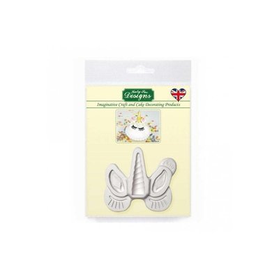 Katy Sue Silicone Mould -UNICORN ACCESSORIES -Καλούπι Σιλικόνης Αξεσουάρ Μονόκερου