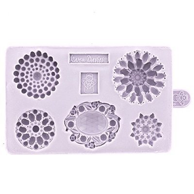 Karen Davies Silicone Mould -BROOCHES - Καλούπι Σιλικόνης Καρφίτσες Karen Davies Silicone Mould -BROOCHES - Καλούπι Σιλικόνης Καρφίτσες
