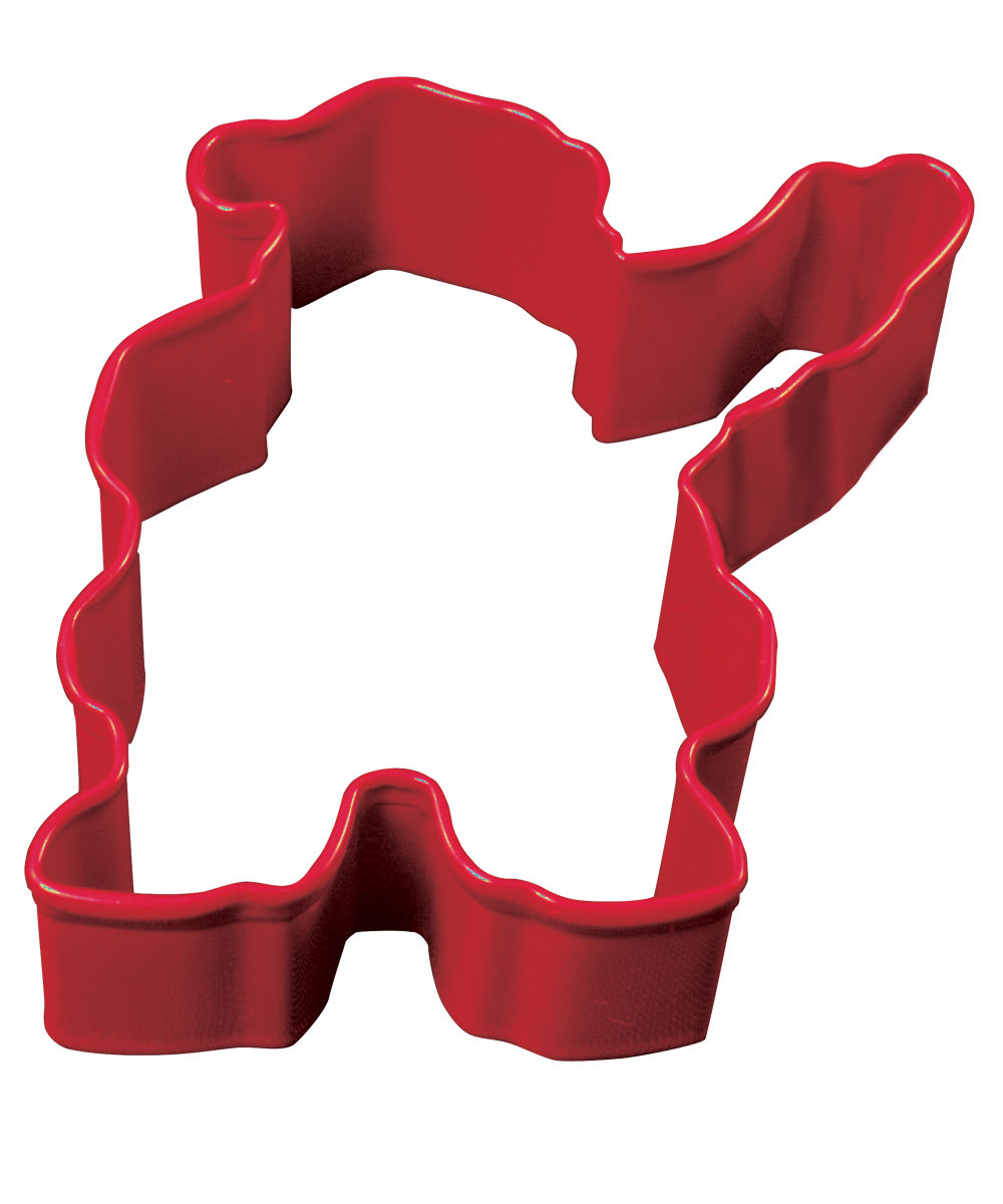 SALE!!! by AH -Cookie Cutter -WAVING SANTA -Κουπ πατ Άγιος Βασίλης που Χαιρετάει 10εκ