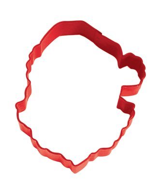 SALE!!! By AH -Cookie Cutter -SANTA'S FACE -Κουπ πατ Πρόσωπο Άγιου Βασίλη 10εκ