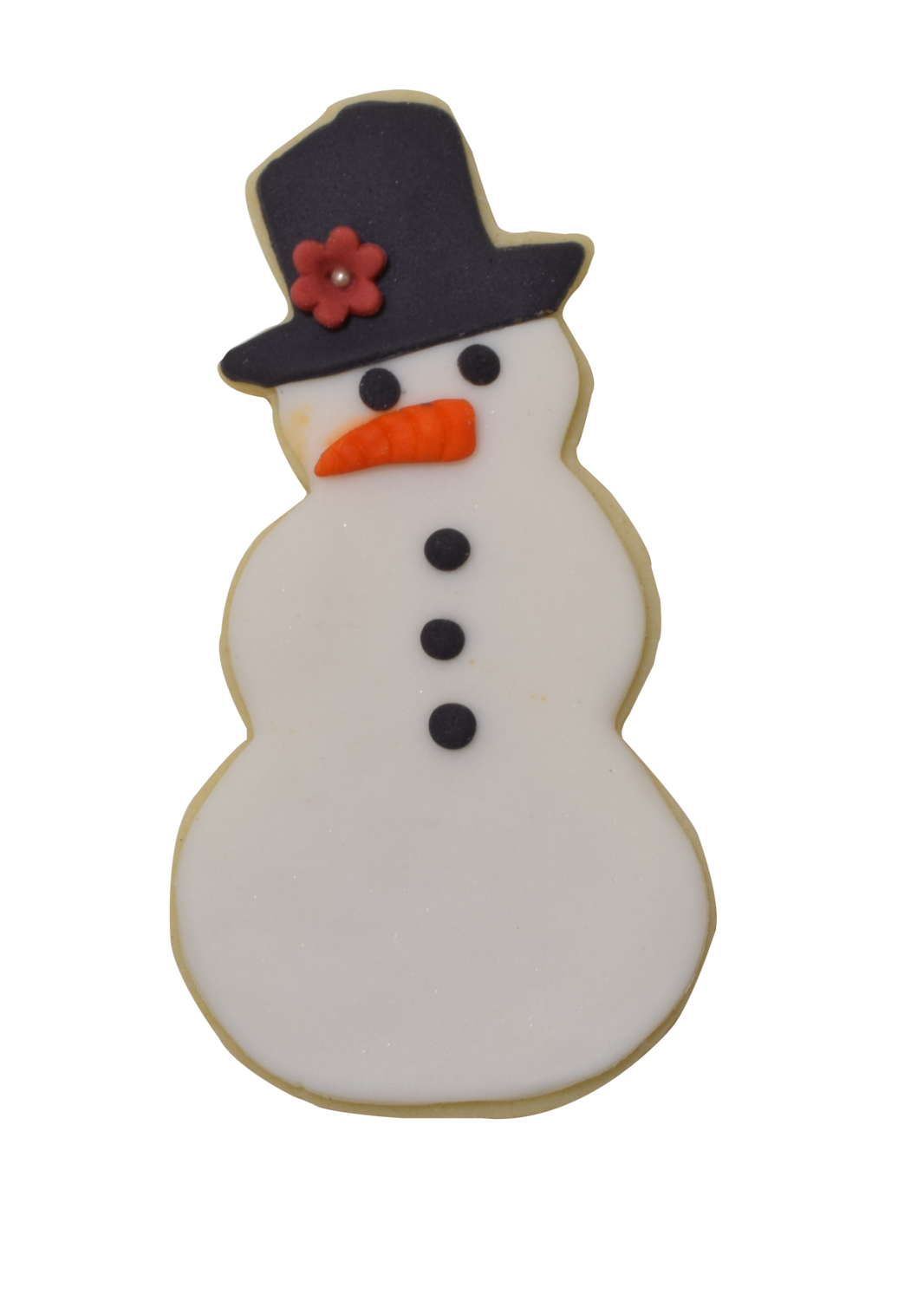 SALE!!! By AH -Cookie Cutter -SNOWMAN with HAT - Κουπ πατ Χιονάνθρωπος με Καπέλο