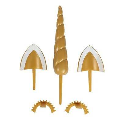 Decopac Plastic Unicorn Cake Decoration set -Πλαστικό σετ για Διακόσμηση Τούρτας -Μονόκερος