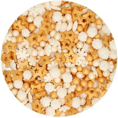 FunCakes Sprinkle Mix 180γρ -GOLD MEDLEY -Μείγμα Ζαχαρωτών - Χρυσό FunCakes Sprinkle Mix 180γρ -GOLD MEDLEY -Μείγμα Ζαχαρωτών - Χρυσό