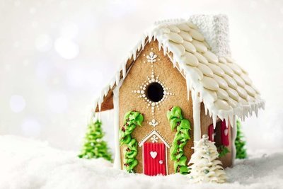 Patisse - Gingerbread House Cutter Cookie Set of 7 - Σετ 7τεμ Κουπ πατ για Mπισκοτόσπιτο - Περίπου 13.5x21x25.5εκ