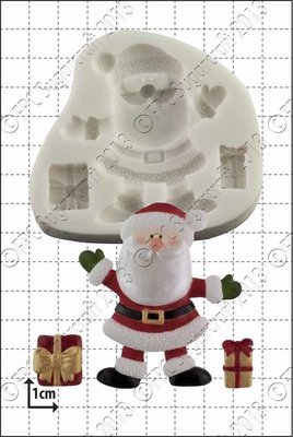 SALE!!! FPC Silicone Mould -SANTA & GIFTS -Καλούπι Σιλικόνης Άγιος Βασίλης με Δωράκια SALE!!! FPC Silicone Mould -SANTA & GIFTS -Καλούπι Σιλικόνης Άγιος Βασίλης με Δωράκια