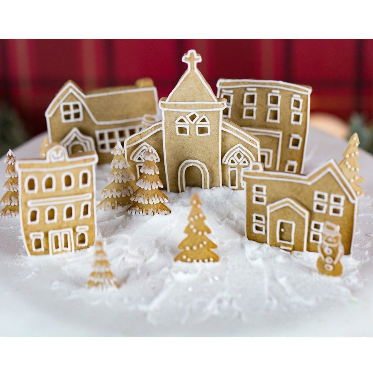Karen Davies WINTER VILLAGE -Καλούπι Σιλικόνης Χειμωνιάτικο Χωριό