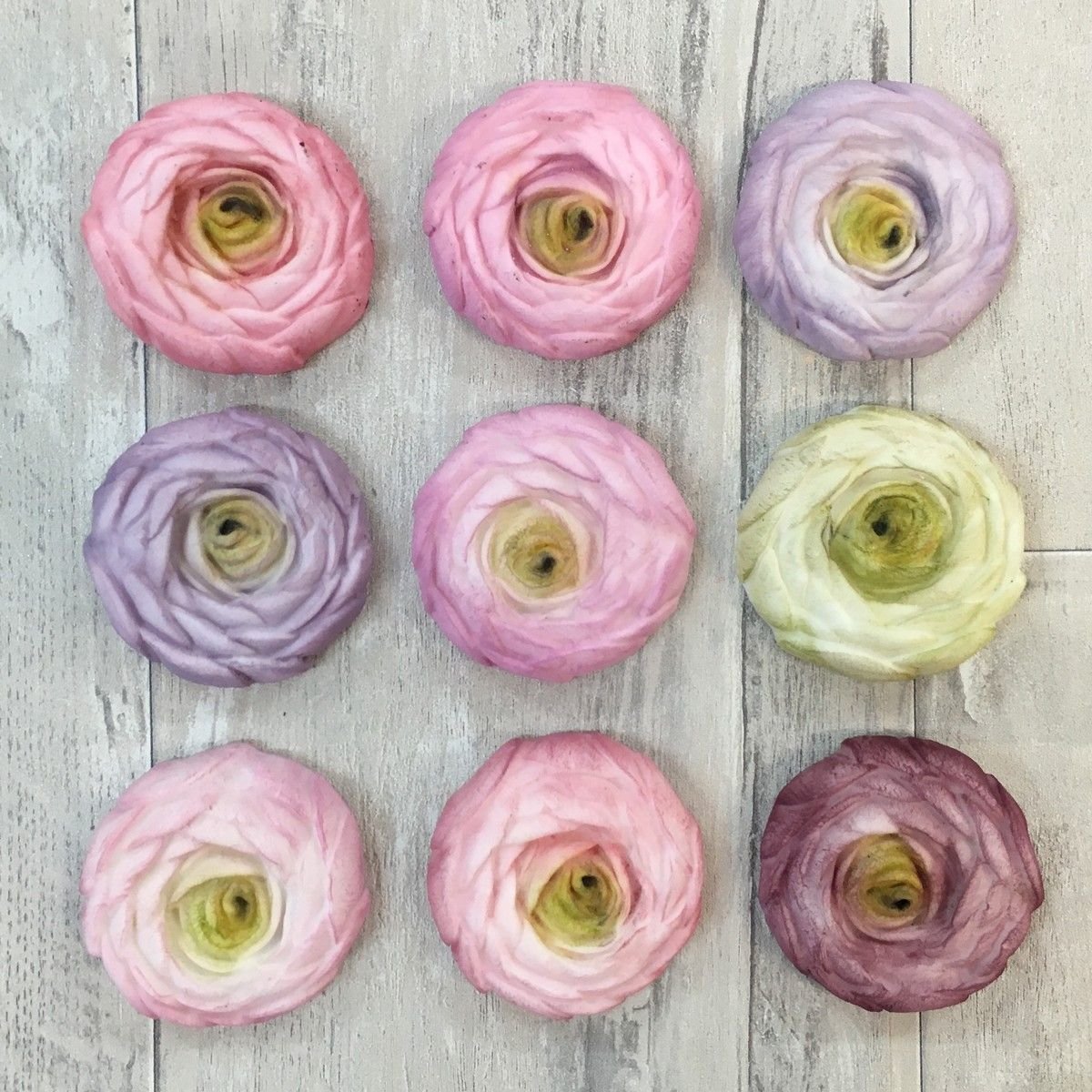 Karen Davies BUTTERCREAM FLOWERS -Καλούπι Σιλικόνης Λουλούδια Βουτυρόκρεμας