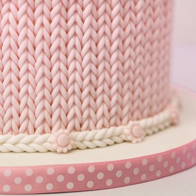 Karen Davies CHUNKY KNIT - Καλούπι Σιλικόνης Χοντρό Πλεκτό - Περίπου 21x12εκ