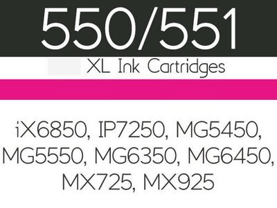 Edible Ink Cartridge -MAGENTA RED for Canon IP7250 -Βρώσιμο Μελάνι Κόκκινο ΑΝΑΛΩΣΗ ΚΑΤΑ ΠΡΟΤΙΜΗΣΗ 6/26