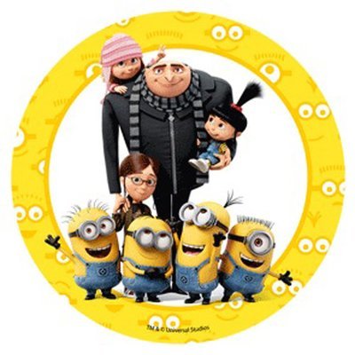 Βρώσιμη εκτύπωση - DESPICABLE ME No.2 21εκ ∞ Βρώσιμη εκτύπωση - DESPICABLE ME No.2 21εκ ∞