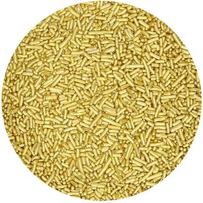 FunCakes Sugar Strands -METALLIC GOLD 80γρ - Τρούφα Χρυσό Μεταλιζέ