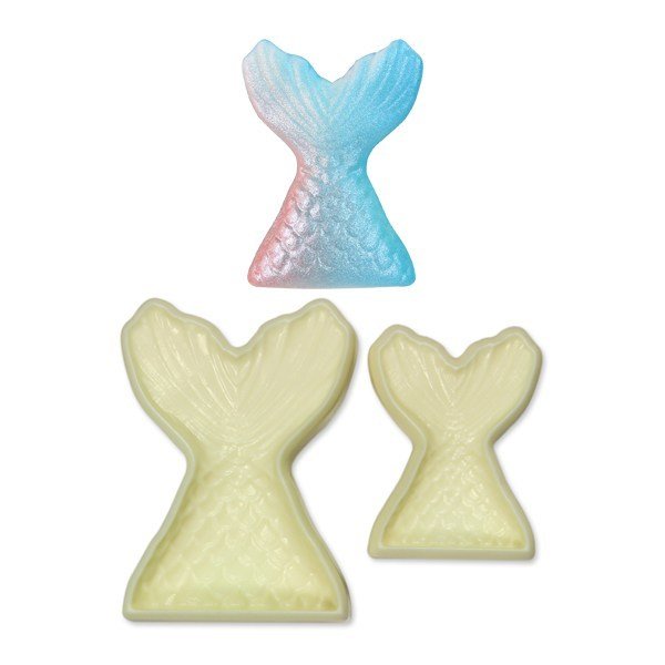 JEM Pop It Mould -FISH/MERMAID TAIL -Σετ 2τεμ καλούπι Ουρά Γοργόνας/Ψαριού