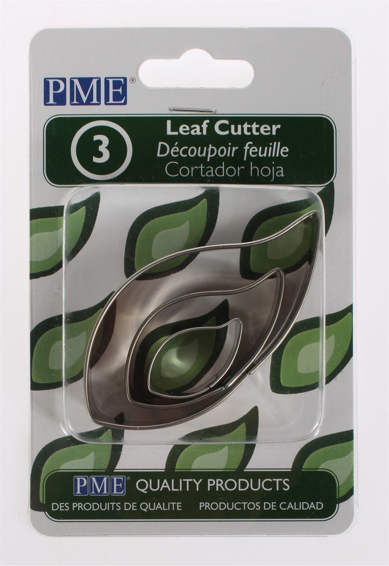 PME Basics -Set of 3 -LEAF Cutters -Σετ 3τεμ Βασική Σειρά Κουπ πατ Φύλλα