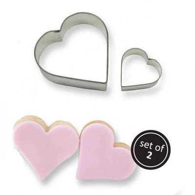 PME Cookie Cutters -Set of 2 -HEARTS -Σετ 2τεμ Κουπ πατ Καρδιές PME Cookie Cutters -Set of 2 -HEARTS -Σετ 2τεμ Κουπ πατ Καρδιές