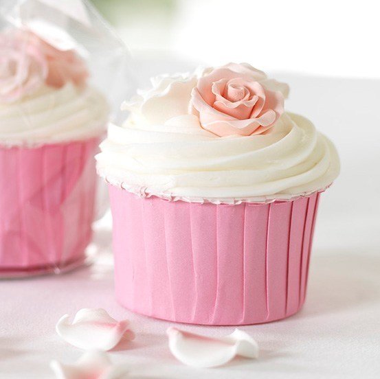 Baked With Love Baking Cups -PINK - Κυπελάκια Ψησίματος Ροζ 24 τεμ