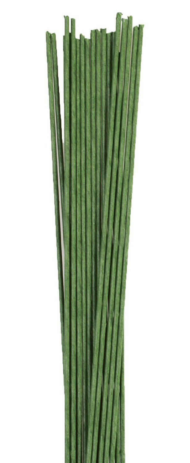 Culpitt Floral Wire -18 gauge -Σύρμα Λουλουδιών -Σκούρο Πράσινο 20 τεμ