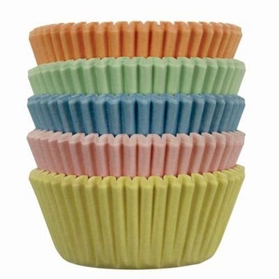 PME Cupcake Cases -MINI PASTEL COLOURS - Πολύχρωμες Παστέλ Μίνι Θήκες Ψησίματος για Κάπκεϊκς 100τεμ
