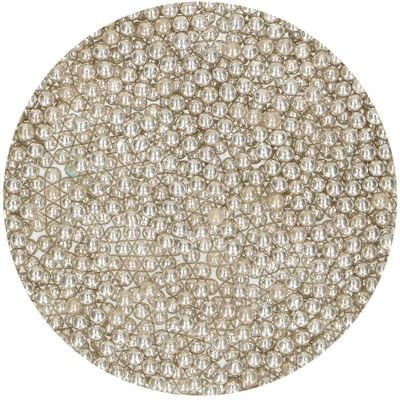 FunCakes Sugar Pearls -4mm METALLIC SILVER 80g -Μείγμα Ζαχαρωτών Πέρλες Μεταλλικό Ασημί