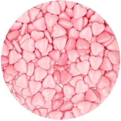 FunCakes Sprinkles -HEARTS -PINK -Μείγμα Ζαχαρωτών Ροζ Καρδιές 80γρ FunCakes Sprinkles -HEARTS -PINK -Μείγμα Ζαχαρωτών Ροζ Καρδιές 80γρ