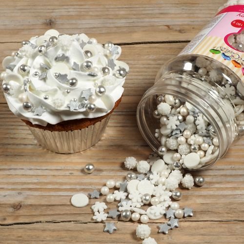 FunCakes Sprinkle Mix 180γρ -WINTER MEDLEY - Μείγμα Ζαχαρωτών - Χειμώνας