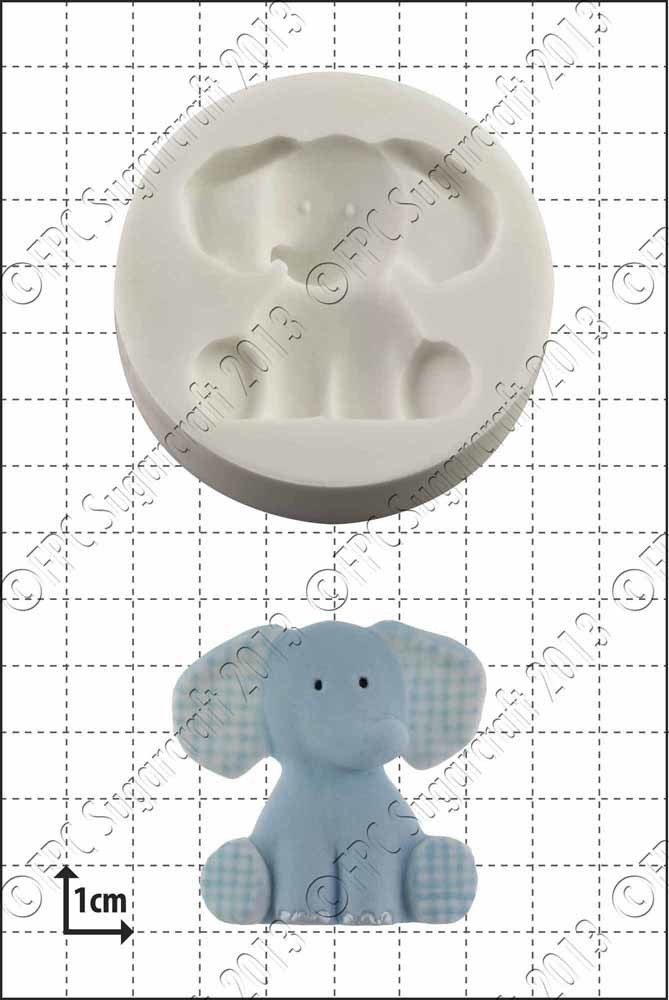 FPC Silicone Mould -NURSERY ELEPHANT -Καλούπι Σιλικόνης Παιδικός Ελέφαντας