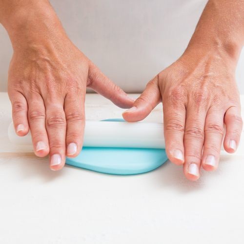 Wilton Rolling Pin -SMALL 22cm  -Πλάστης Αντικολλητικός με Δαχτυλίδια Οδηγών Μικρός 22εκ
