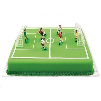 PME Toppers -Plastic Soccer/Football Set -Πλαστικά Τόπερ με Θέμα Ποδόσφαιρο 9 τεμ