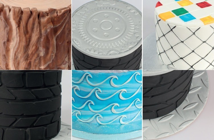 SALE!!! Cake Star 6 τεμ Ανάγλυφα Πατάκια με θέμα την Ύπαιθρο OUTDOOR ADVENTURES