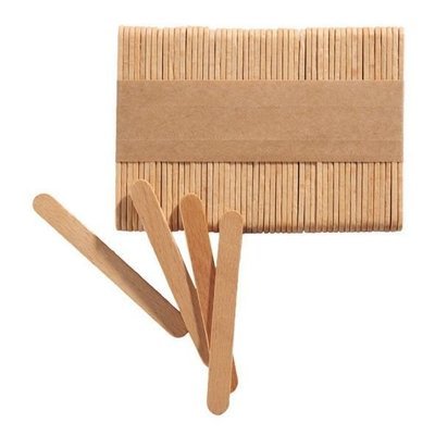 Silikomart Popsicle Sticks MINI pack of 100 - Ξυλάκια Μίνι 7.2x0.8x0.2εκ 100τεμ