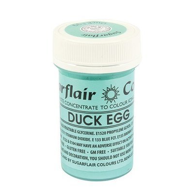 Sugarflair Paste Colours -DUCK EGG BLUE -Χρώμα σε Πάστα Βεραμάν 25γρ