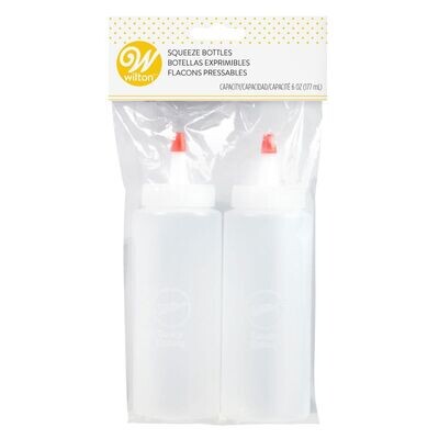 Wilton Plastic SQUEEZY BOTTLES - Πλαστικά Μπουκάλια 177ml