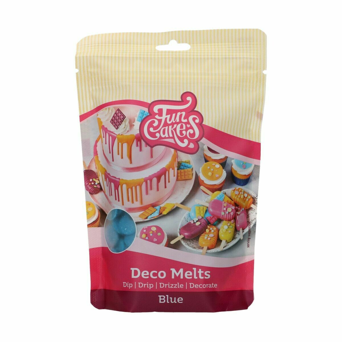 FunCakes Deco Melts -BLUE -Μπλε 250γρ