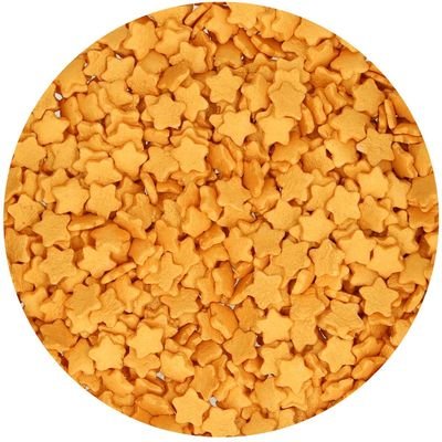 FunCakes Sprinkles -STARS -GOLD -Μείγμα Ζαχαρωτών Χρυσά Αστέρια 60γρ