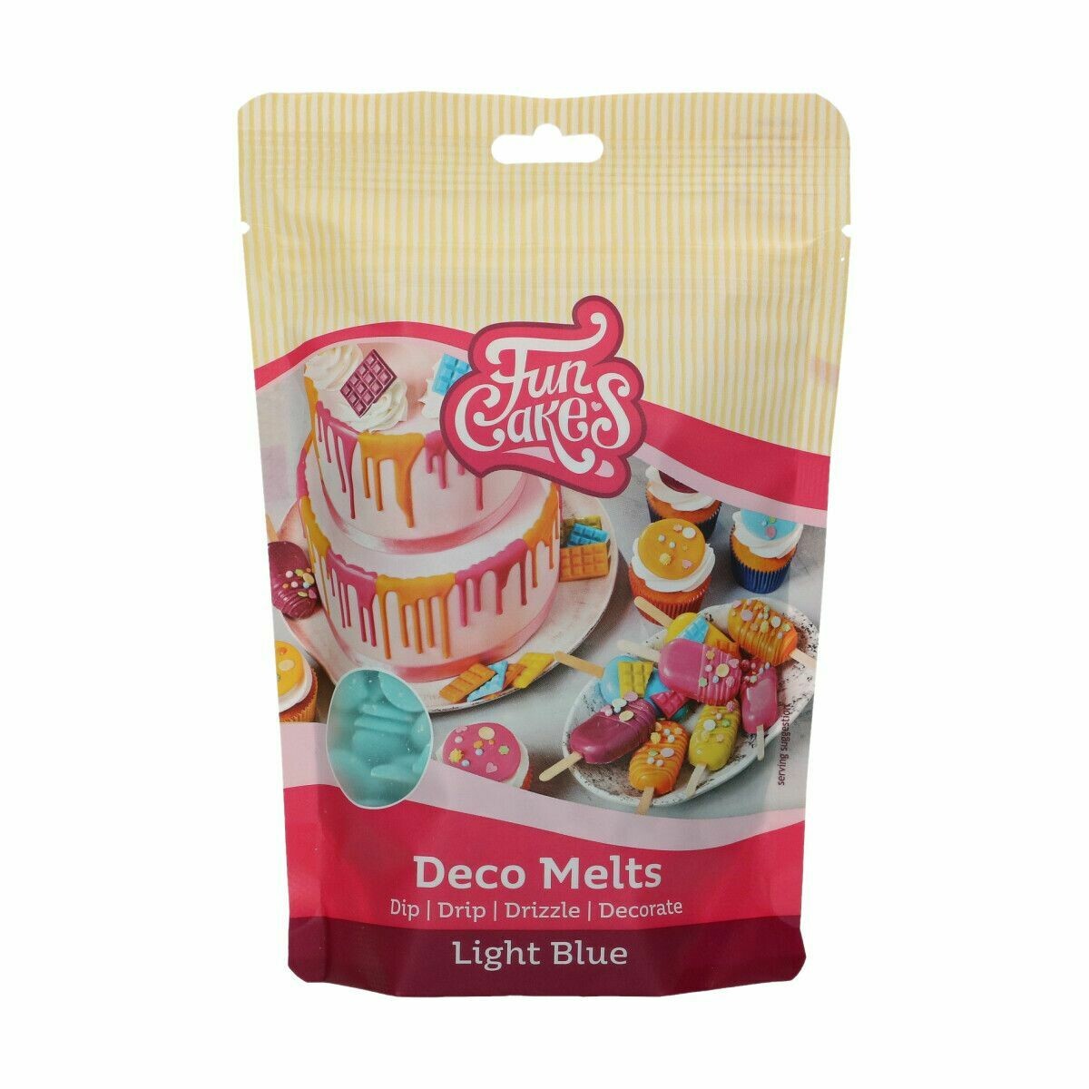 FunCakes Deco Melts -LIGHT BLUE -Γαλάζιο 250γρ